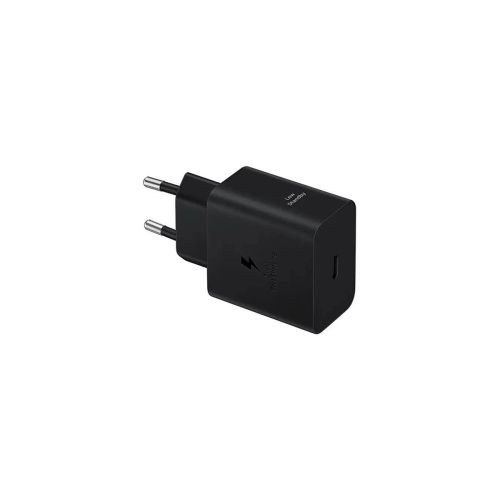 Samsung utazási töltő 45 W (C-típusú C-típusú kábellel, 6A, 1,8 m) PD3.0, PDO/PPS, fekete