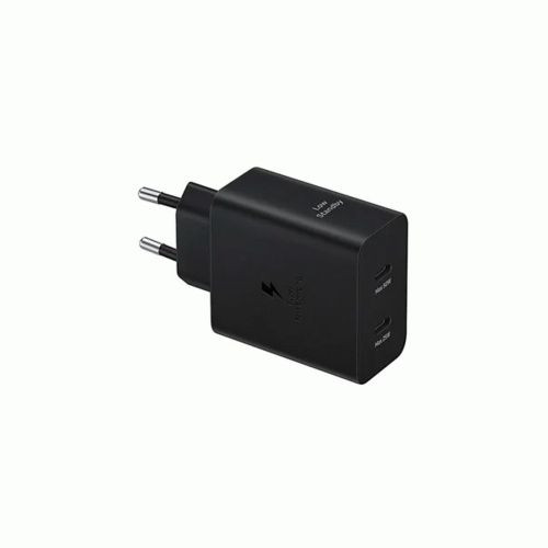Samsung Travel Charger Duo 50W EP-T5020 Type-C-C típusú kábellel (1,8 m) Fekete EU