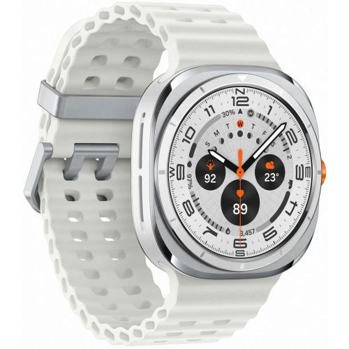 Samsung Galaxy Watch Ultra L705 47mm Okosóra - LTE, NFC, BT 5.3 Titanium Fehér EU SM-L705