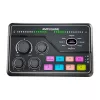 Fifine SC8 RGB gaming hangkeverő - fekete