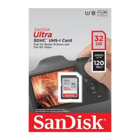 SanDisk Ultra SDHC 32GB CL10 UHS-I (120 MB/s)