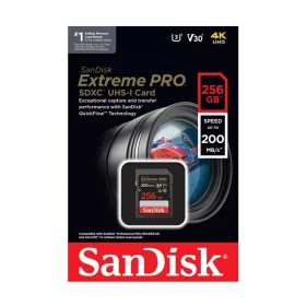   SanDisk Extreme PRO SDXC 256GB CL10 UHS-I U3 V30 (200/140 MB/s)