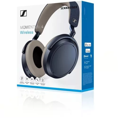 Sennheiser Momentum 4 vezeték nélküli on-ear fejhallgató Denim
