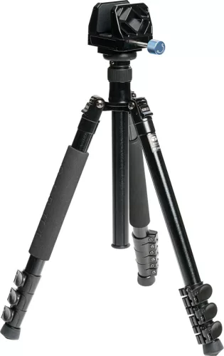 Sirui ET-2004 alumínium tripod szett + univerzális rögzítő bilincs/gun clamp