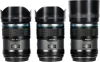 Sirui Sniper objektív APS-C AF készlet 23, 33 és 56mm F1.2 E-Mount - Fekete szénszálas
