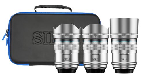 Sirui Sniper objektív APS-C AF készlet 23, 33 és 56mm F1.2 Z-Mount -Ezüst