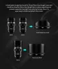Sirui Sniper objektív APS-C AF készlet 23, 33 és 56mm F1.2 Z-Mount - Fehér