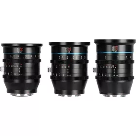   SIRUI Cine Jupiter FullFrame 24/35/50mm T2 Makro Objektív Készlet Canon EF bajonettel