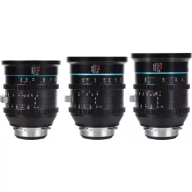   SIRUI Cine Jupiter FullFrame 24/35/50mm T2 Makro Objektív Készlet Arri PL bajonettel