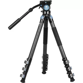 Sirui L-324F szénszálas tripod + VH-10 videófej szett