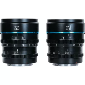   Sirui Nightwalker S35 Kit 16mm/75mm T1.2 cine/filmes objektív készlet (fekete) - Canon RF