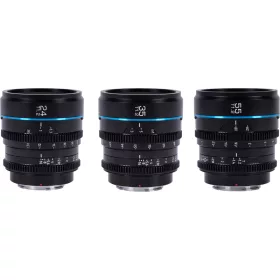   SIRUI Cine Objektív Nightwalker S35 Készlet 24/35/55mm T1.2 X-Mount Fekete