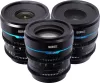 SIRUI Cine Objektív Nightwalker S35 Készlet 24/35/55mm T1.2 X-Mount Fekete