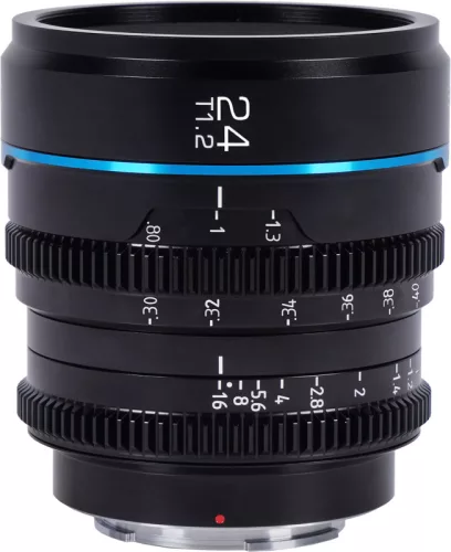 Sirui Nightwalker S35 24mm T1.2 cine/filmes objektív (fekete) - Canon RF