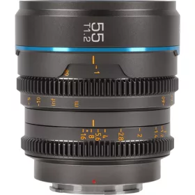   Sirui Nightwalker S35 55mm T1.2 cine/filmes objektív (fémes szürke) - L bajonett
