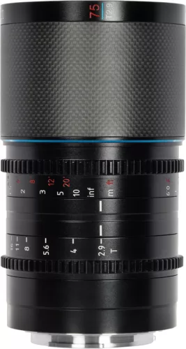 Sirui Saturn 75mm T2.9 1,6x anamorfikus objektív (Neutral Flare‑természetes becsillanás) - L bajonett