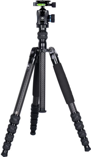 Sirui Traveler Szénszálas Állvány készlet (T-1205 Állvány + E-10 Gömbfej)