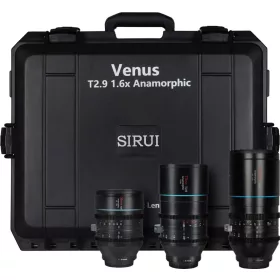   Sirui Venus anamorfikus 3x objektívkészlet (35/75/150mm) + kemény tok - Sony E
