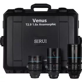   Sirui Venus anamorfikus 3x objektívkészlet (35/75/150mm) + kemény tok - L bajonett