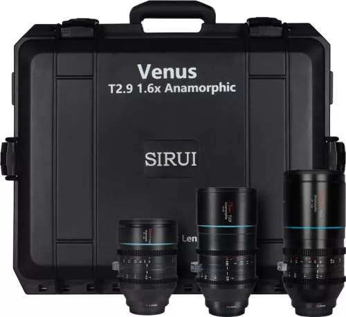 Sirui Venus anamorfikus 3x objektívkészlet (35/75/150mm) + kemény tok - L bajonett