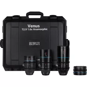   Sirui Venus anamorfikus 3x objektívkészlet (35/75/150mm + 1,25x adapter) + kemény tok - L bajonett