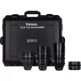   Sirui Venus anamorfikus 3x objektívkészlet (35/75/150mm + 1,25x adapter) + kemény tok - Canon RF