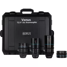   Sirui Venus anamorfikus 3x objektívkészlet (35/75/150mm + 1,25x adapter) + kemény tok - Nikon Z