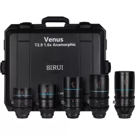   Sirui Venus anamorfikus 5x objektívkészlet (35/50/75/100/150mm) + kemény tok - Canon RF