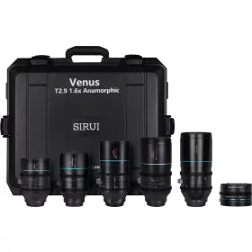   Sirui Venus anamorfikus 5x objektívkészlet (35/50/75/100/150mm + adapter) + kemény tok - L bajonett