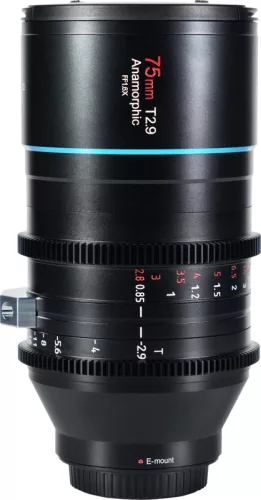 Sirui Venus 75mm T2.9 1,6x anamorfikus objektív - L bajonett