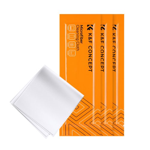 Objektív Tisztító Microfiber Kendő 15x15cm (3db) - Fehér