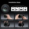 K&F Concept X-Pro Kit - CPL+ ND8 +ND1000 Négyzet Szűrőtartó Rendszer - 67/ 72/ 77/ 82mm lencsékre -X-Pro Rendszer