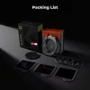 K&F Concept X-Pro Kit - CPL+ ND8 +ND64 +ND1000 Négyzet Szűrőtartó Rendszer - 67/ 72/ 77/ 82mm lencsékre -X-Pro Rendszer