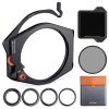 K&F Concept X-Pro Kit - ND1000+ CPL Négyzet Szűrőtartó Rendszer - 67/ 72/ 77/ 82mm lencsékre -X-Pro Rendszer
