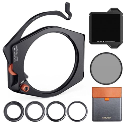 K&F Concept X-Pro Kit - ND1000+ CPL Négyzet Szűrőtartó Rendszer - 67/ 72/ 77/ 82mm lencsékre -X-Pro Rendszer