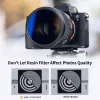K&F Concept 40,5mm professzionális szűrőszett (MCUV + CPL + ND4) + tok + 3 db kendő