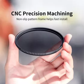   K&F Concept 62mm professzionális szűrőszett (MCUV + CPL + ND4) + tok + 3 db kendő