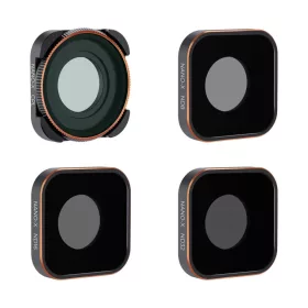   K&F Concept GoPro Hero 9/10/11 4in1 ND/CPL (ND8 ND16 ND32 CPL) ND-Polár-szűrő Filter (4db) - GoPro Szűrő Kit