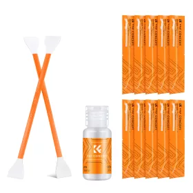   K&F Concept 2in1 APS-C Szenzor Tisztító Dupla-oldalú - CMOS 16mm (10db) +20ml Tisztító-folyadék