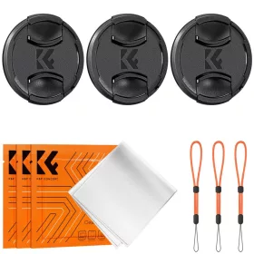 K&F Concept Objektívsapka / Lens Caps Set - 49mm