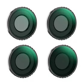   K&F Concept DJI Osmo Action-4 4in1 ND (ND8 ND16 ND32 ND64) ND-szűrő Filter (4db) - Osmo Action4 ND szűrő Kit