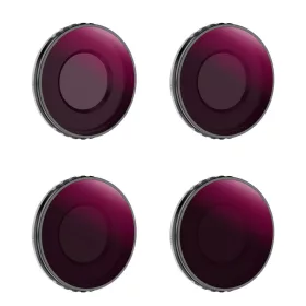   K&F Concept DJI Osmo Action-4 4in1 ND/PL (ND8 ND16 ND32 ND64) ND-szűrő Filter (4db) - Osmo Action4 ND szűrő Kit