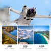 K&F Concept 6in1 DJI Mini 4 Pro CPL +ND Szűrő Kit -CPL ND8 ND16 ND32 ND64 ND128