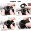 K&F Concept 6in1 DJI Mini 4 Pro CPL +ND4/PL+ND8/PL+ND16/PL+ND32/PL+ND64/PL Szűrő Kit