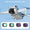 K&F Concept 4in1 DJI Mini 4 Pro CPL +UV +ND8 +ND16 Szűrő Kit