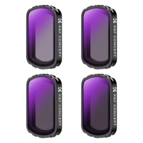   K&F Concept DJI Osmo Pocket 3 4in1 ND (ND8 ND16 ND32 ND64) ND-szűrő Filter (4db) - Osmo Pocket3 ND szűrő Kit