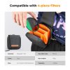 K&F Concept Mágneses Objektív Szűrő Kit - (CPL +ND8 +ND64) + Objektív sapka + Tok - 55mm