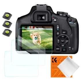   K&F Concept képernyővédő szett - Canon Rebel T7, T6, T5 kompatibilis