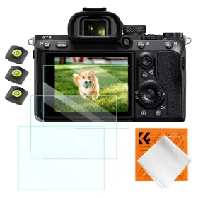   K&F Concept képernyővédő szett - Sony A9, A7III, A7R II, A7 II, A7S II, A9II, A7R III, A1, RX10, RX100 modellekhez