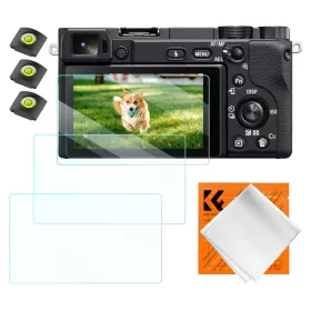   K&F Concept képernyővédő szett - Sony NEX 7, NEX 6, NEX 6L, NEX 5, NEX 3N, A6600, A6100, A6400, A6300, A6000, A5000